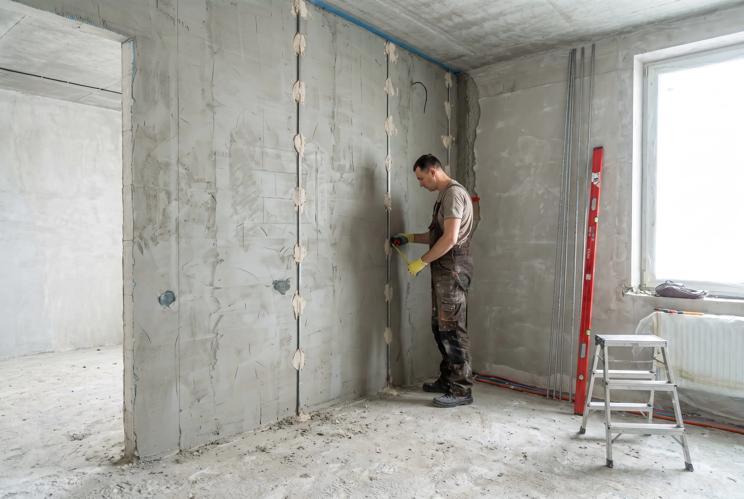 Шаг 2. Установка маяков